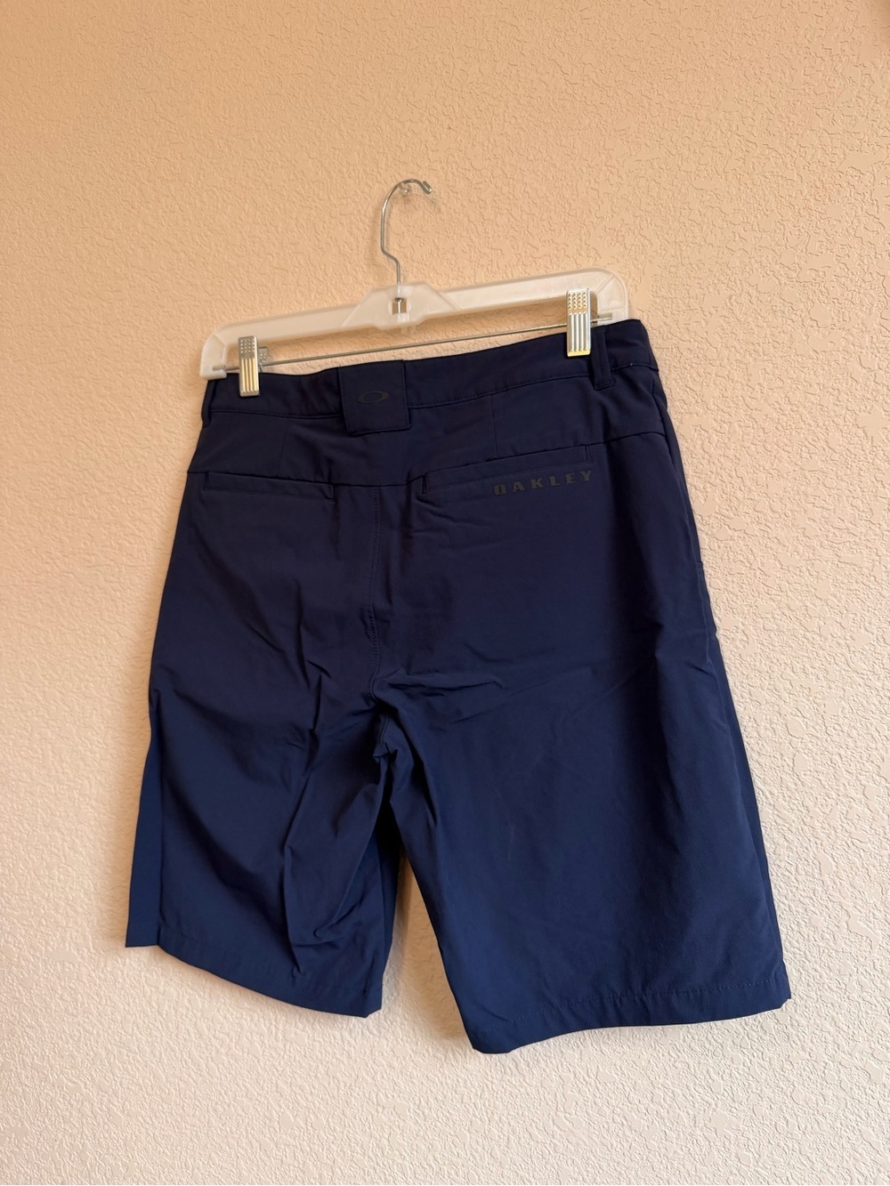 Oakley Men’s Navy Blue Chino Utility Shorts Performance Shorts - Picture 9 of 12